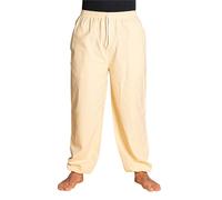 PANASIAM E-Pants Largos, algodón, Beige, XL