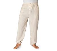 PANASIAM E-Pants Largos, algodón, Crudo, L
