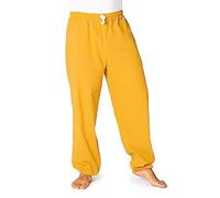 PANASIAM E-Pants Largos, algodón, Dorado, M