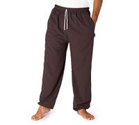 PANASIAM E-Pants Largos, algodón, marrón Oscuro, XL
