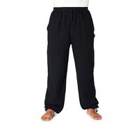 PANASIAM E-Pants Largos, algodón, Negro, L