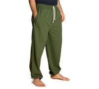 PANASIAM E-Pants Largos, algodón, Verde Oscuro, XL