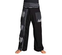 PANASIAM Fisherman Pants Beam, Black, L