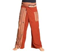 PANASIAM Fisherman Pants Beam, Red-Brown, XL