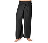 PANASIAM Fisherman Pants Viscose, Dark Gray, L