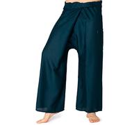 PANASIAM Fisherman Pants Viscose, Dark Green, L