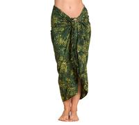 PANASIAM Sarong B004 dark green tones, XL