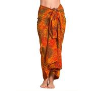PANASIAM Sarong B010 Orange tones, L