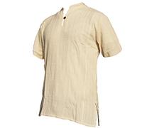 PANASIAM Shirt Ben, Beige, M, Shortsleeve