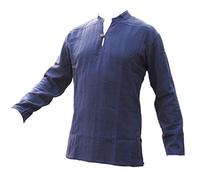 PANASIAM Shirt Ben, Blue, L, Longsleeve
