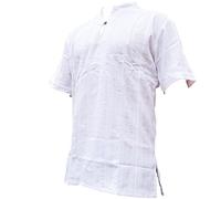 PANASIAM Shirt Ben, White, S, Shortsleeve