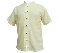 PANASIAM Shirt RZI-01, Ecru, L, shortsl.