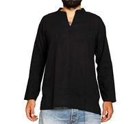 PANASIAM Shirt, RZI-02, no Button, Black, XL, longsl.