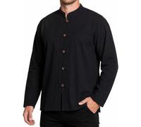 PANASIAM ShirtBEN-5Button, Black XL