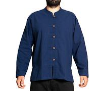 PANASIAM ShirtBEN-5Button, Blue XL