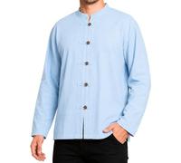 PANASIAM ShirtBEN-5Button, Lightblue M