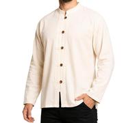 PANASIAM ShirtBEN-5Button, Nature XL