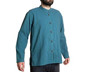PANASIAM ShirtBEN-5Button, Petrol L