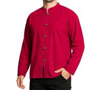 PANASIAM ShirtBEN-5Button, Red M