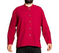 PANASIAM ShirtBEN-5Button, Red XXL