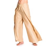 PANASIAM Sunshine Pants, palazzo pantalón amplia, 100% viscosa suave
