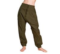 PANASIAM Yogipants 03, Cotton, Olivegreen L