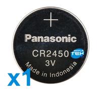 Panasonic 1 X Batería De Botón Cr2450 Litio 3V Bulk Tampón De Respaldo