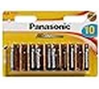 Panasonic 2379 - paquete de 10 baterías alcalinas aa (1,5 v)