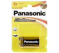 Panasonic 6LR61AP Alcalino 9V batería no-recargable - Pilas Alcalino, 9 V, 26,5 mm, 17,5 mm, 48,5 mm, 42,1 g, Red