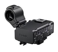 Panasonic Lumix DMW-XLR2 XLR Adaptador de Micrófono Lumix DC-GH7, Grabación 32 bits Punto Flotante, Alta Resolución, 4 Canales, Soporte Micrófono, Miniconector Estéreo 3,5 mm, Negro