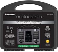 Panasonic Advanced Cargador de batería Individual con batería Recargable Eneloop AA de 2100 ciclos Paquete Pro Power