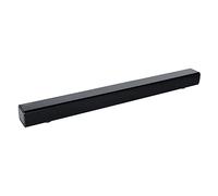 Panasonic Barra de sonido delgada SC-HTB100 para sonido dinámico con conectividad Bluetooth, USB, HDMI y entrada AUX