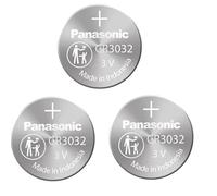 Panasonic Batería, Litio Botón Celda Cr3032- Cr 3032 (3 Piezas) By Panasonic (English Manual)