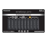 Panasonic BK-3HCCA16FA eneloop Pro AA High Capacity Ni-MH - Pilas Recargables precargadas (16 Unidades)