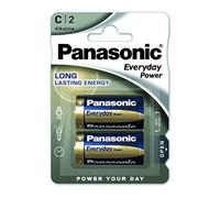 Panasonic Blister 2 Pilas Alcalinas LR14 Everyday Power