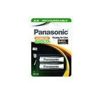 Panasonic Pilas 1x2 Nimh Mignon Aa 2450mah Recargable Evolta One Size