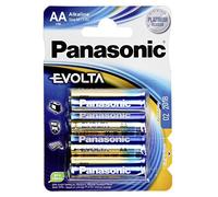Blister 4 Pilas Alcalinas 1.5V LR6 AA - Panasonic EVOLTA