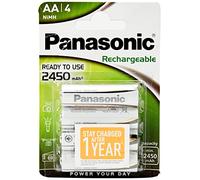 Panasonic Blister 4 Pilas Recargables LR6 AA EVOLTA - READY TO USE