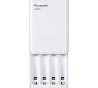 Panasonic BQ-CC87ABBA eneloop Advanced - Cargador Individual con tecnología de Carga portátil, Color Blanco