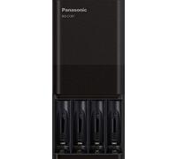 Panasonic BQ-CC87AKBBA eneloop pro Advanced Cargador de batería individual con tecnología de carga portátil, negro