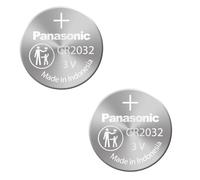 Panasonic CR 2032 - Pilas (Alcalino, 3 V, 220 mAh, 2.9 g) Pack de 2