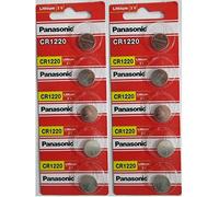 Panasonic CR1220 3 voltios bater?a de Litio (10 Piezas)