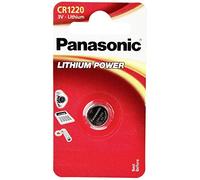 Panasonic CR1220 Pila botón de litio no-recargable, 3V, 35mAh, Paquete de 1 unidad