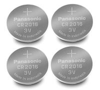 Panasonic CR2016-4~CR2016 - Pilas de Botón de Litio Batería Pilas Reloj (3 V, 4 unidades)