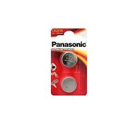 Panasonic CR2016 Pila botón de litio no-recargable, 3V, 90 mAh, Caja de 12 paquetes de 2 unidades