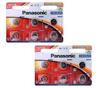 Panasonic CR2025 Litio Botón x12 en blister