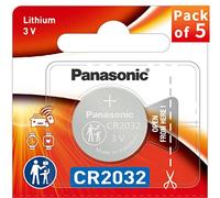 Panasonic CR2032 3 V batería de litio 2 Pack x (5 unidades) = 10 pilas de un solo uso