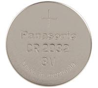 Panasonic CR2032 Pila botón de litio no-recargable, 3V, 225 mAh, Caja de 12 paquetes de 1 unidad
