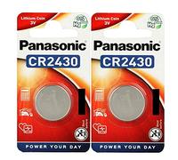 Panasonic CR2430 - Juego de 2 pilas 3 V de litio