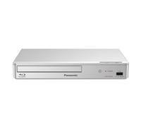 Panasonic DMP-BD84EG-S Reproductor BLU-Ray/DVD 2D Smart Network, Aplicaciones de Internet, Audio de Alta resolución, reproducción Desde Disco Duro Externo, USB, Ethernet, diseño Compacto, Plata